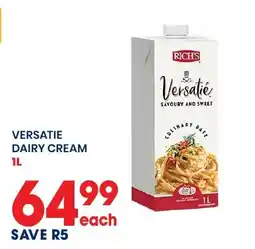Econo Foods Versatie Dairy Cream offer