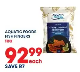 Econo Foods Aquatic Foods Fish Fingers offer