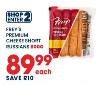 Frey's Premium Cheese Short Russians