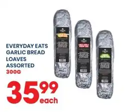 Econo Foods Everyday Eats Garlic Bread Loaves Assorted offer