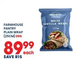 Econo Foods Farmhouse Pantry White Tortilla Wraps offer