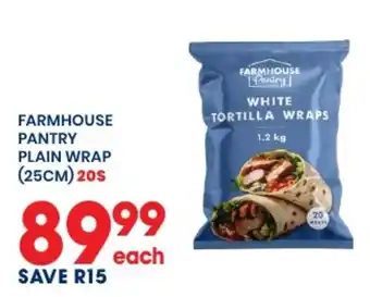 Farmhouse Pantry White Tortilla Wraps