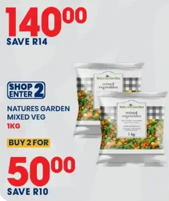 Natures Garden mixed vegetables