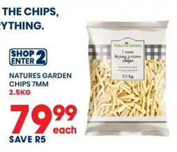 Econo Foods Natures Garden Chips 7MM offer