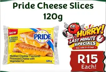 Foodeez Pride Cheese Slices offer