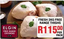 Chikro Food Market Elgin Free Range Chicken Thighs offer