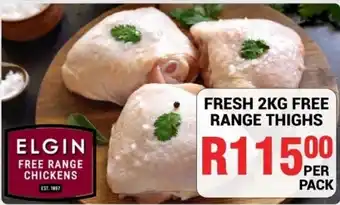 Elgin Free Range Chicken Thighs