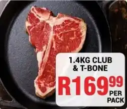 Chikro Food Market 1.4KG CLUB & T-BONE offer