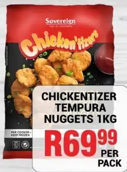 Chikro Food Market Sovereign Chicken'tizers offer
