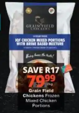 Checkers Grain Field Chicken Frozen Mixed Chicken Portions offer