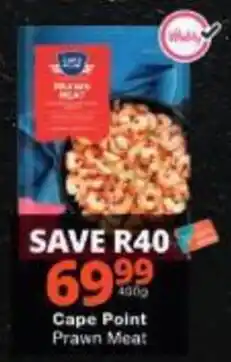 Checkers Cape Point Prawn Meat offer