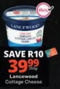 Checkers Lancewood Cottage Cheese offer
