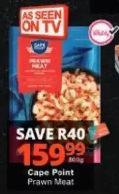 Checkers Cape Point Prawn Meat offer