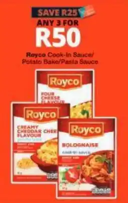 Checkers Royco Cook-In Sauce offer