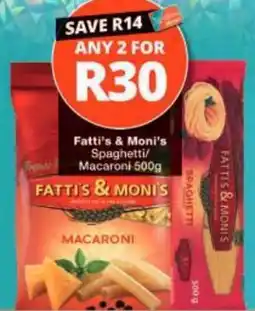Checkers Fatti's & Moni's Macaroni offer