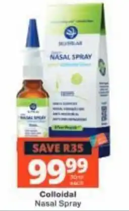 Checkers Colloidal Nasal Spray offer