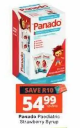 Checkers Panado Paediatric Strawberry Syrup offer