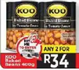 Supa Store KOO Baked Beans offer