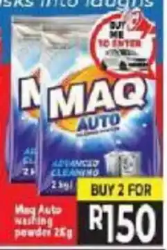 Supa Store Maq Auto washing powder offer