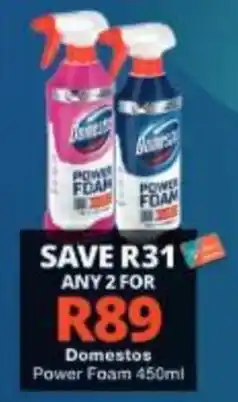 Checkers Domestos Power Foam offer