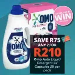 Checkers Omo Auto Liquid Detergent offer