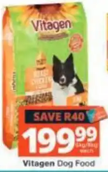 Checkers Vitagen Dog Food offer
