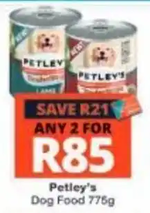 Checkers Petley's Dog Food offer