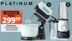 Checkers Platinum 50/50 Range offer