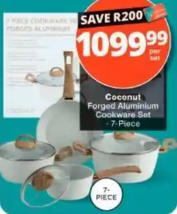 Checkers Coconut Forged Aluminium Cookware Set offer