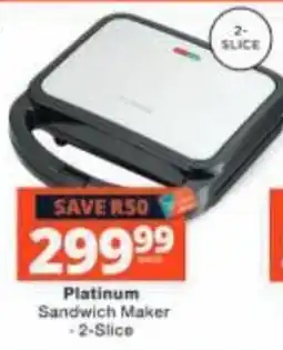 Checkers Platinum Sandwich Maker offer