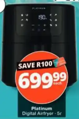 Checkers Platinum Digital Airfryer offer