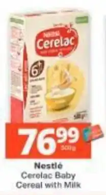 Checkers Nestlé Cerelac Baby Cereal with Milk offer
