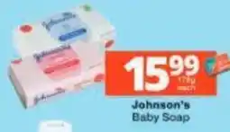 Checkers Johnson's Baby Soap offer