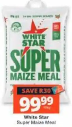 Checkers White Star Super Maize Meal offer