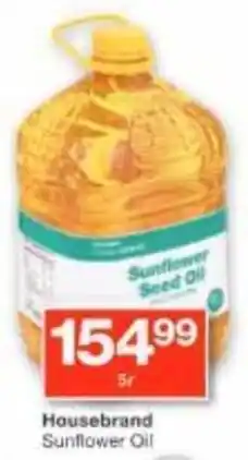 Checkers Housebrand Sunflower Oil offer