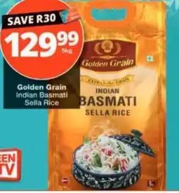 Checkers Golden Grain Indian Basmati Sella Rice offer