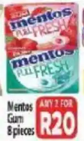 Supa Store Mentos Gum offer