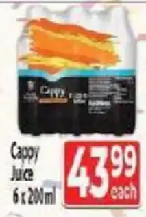 Supa Store Cappy Juice offer