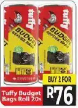 Supa Store Tuffy Budget Bags Roll 20s offer