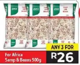 Supa Store For Africa Samp & Beans offer