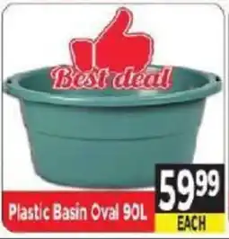 Supa Store Plastic Basin Oval offer