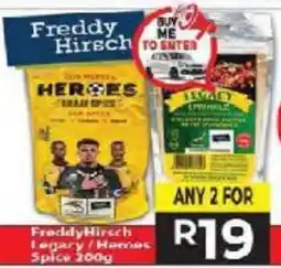 Supa Store Freddy Hirsch Heroes / Legacy Spice offer