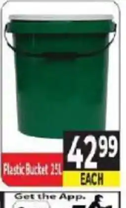 Supa Store Plastic Bucket offer