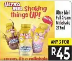 Supa Store Ultra Mel Full Cream Milkshake offer