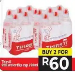 Supa Store Thirsti Still water flip cap offer