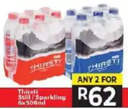Supa Store Thirsti Still / Sparkling offer