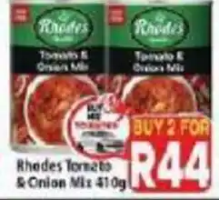 Supa Store Rhodes Tomato & Onion Mix offer