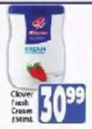 Supa Store Clover Fresh Cream offer