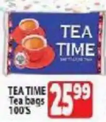 Supa Store TEA TIME Tea bags offer