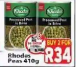 Supa Store Rhodes Peas offer